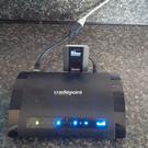 Router wired for DC