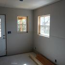 Most of sheet rock hung downstairs