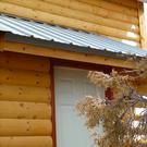 Finished utility room roof