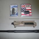 Some of the parts for the upper receiver
