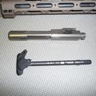 The bolt carrier group and charging handle