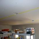Used the self-stick mesh tape.