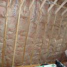 Fiberglass batts in the roof