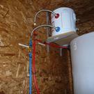 Water heater connections