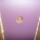 Bolt hole from underneath