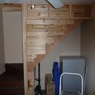 Closet partition framing