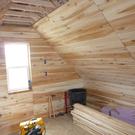 Loft siding - T&G aspen