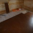 Installing the cork flooring