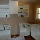 All cabinets installed