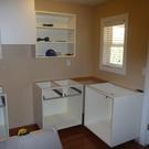 All cabinets installed
