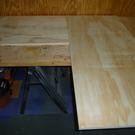 Plywood base for the countertops