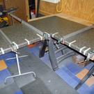 Gluing on edge trim