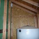 The initial state of the utility room.