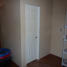 Bathroom door - closed