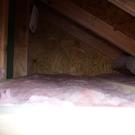 Utility room attic insulation