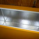 Insulated with foil backed foam