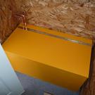 Battery box installed
