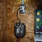 Morningstar 300W PSW inverter plugs into socket to also allow generator hookup