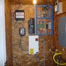 Controller installed in utility room